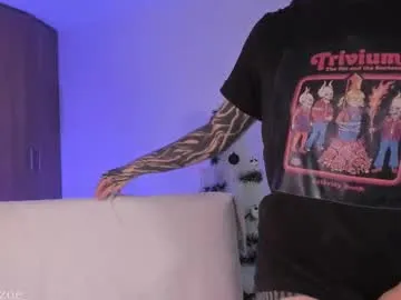 cyberzoe — Current Goal: sloppy blow job at 170 tokens -- Next Goal: naked oil  --   40/70/100/200/222 #goth #deepthroat #tattoo #anal #saliva