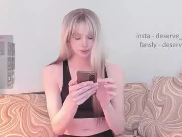 deserve_dessert on Chaturbate