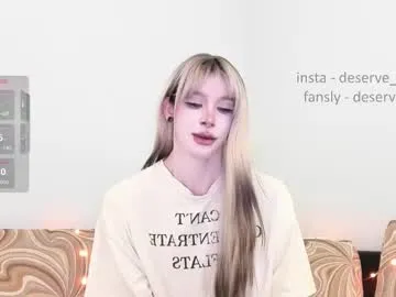 deserve_dessert on Chaturbate