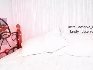 deserve_dessert on Chaturbate