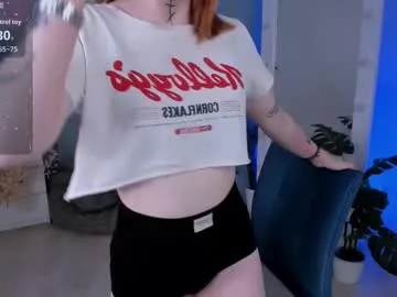 naomieros — Welcome to my room! - Goal reached! #goth #redhead #skinny #18 #daddysgirl